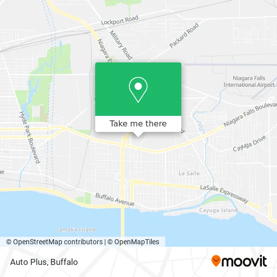 Auto Plus map