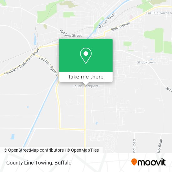 Mapa de County Line Towing