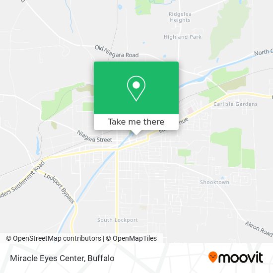 Mapa de Miracle Eyes Center