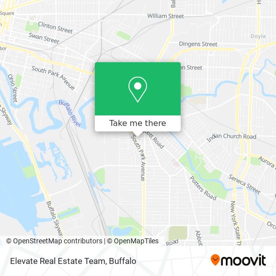 Elevate Real Estate Team map