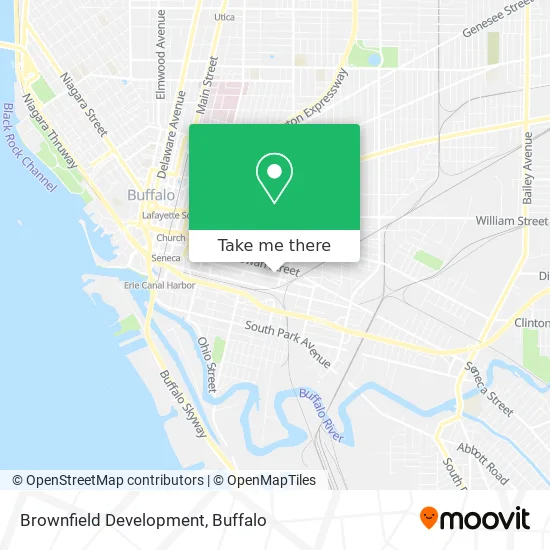Mapa de Brownfield Development
