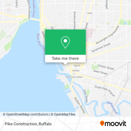 Pike Construction map