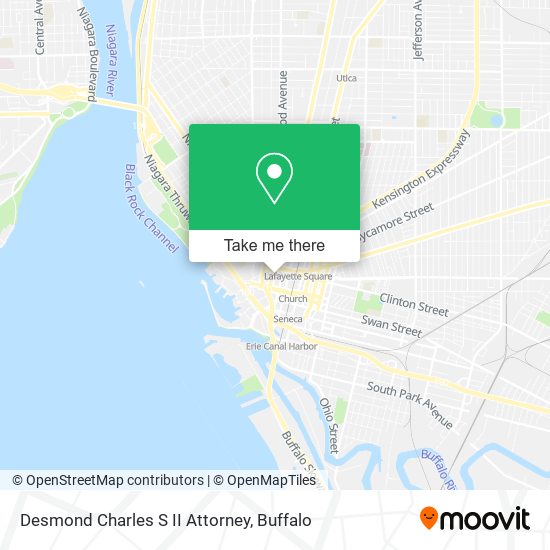 Mapa de Desmond Charles S II Attorney