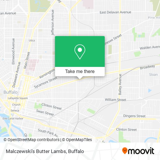 Malczewski's Butter Lambs map