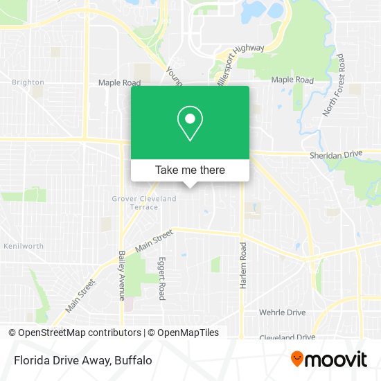 Florida Drive Away map