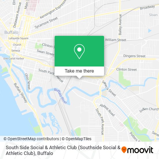 South Side Social & Athletic Club (Southside Social & Athletic Club) map