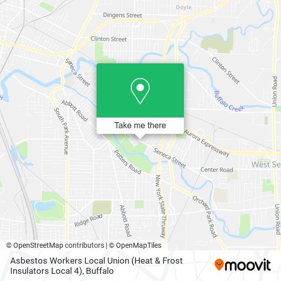 Asbestos Workers Local Union (Heat & Frost Insulators Local 4) map