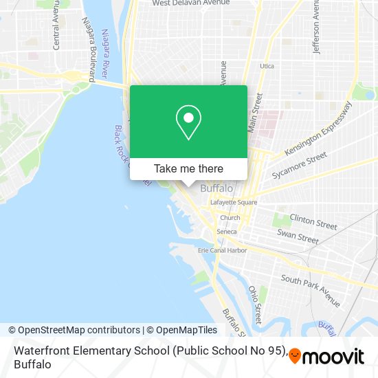 Mapa de Waterfront Elementary School (Public School No 95)
