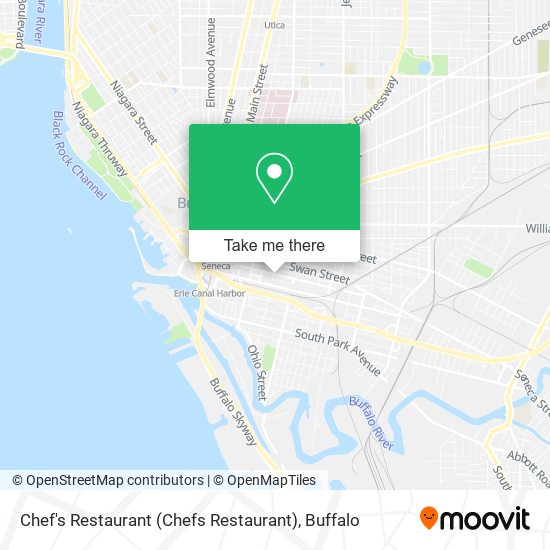 Chef's Restaurant (Chefs Restaurant) map