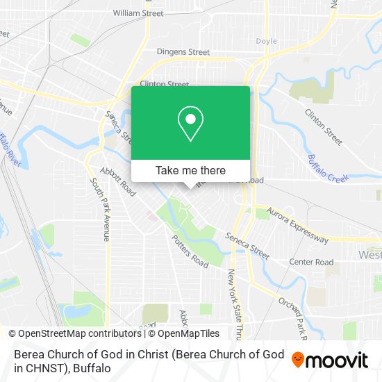 Mapa de Berea Church of God in Christ