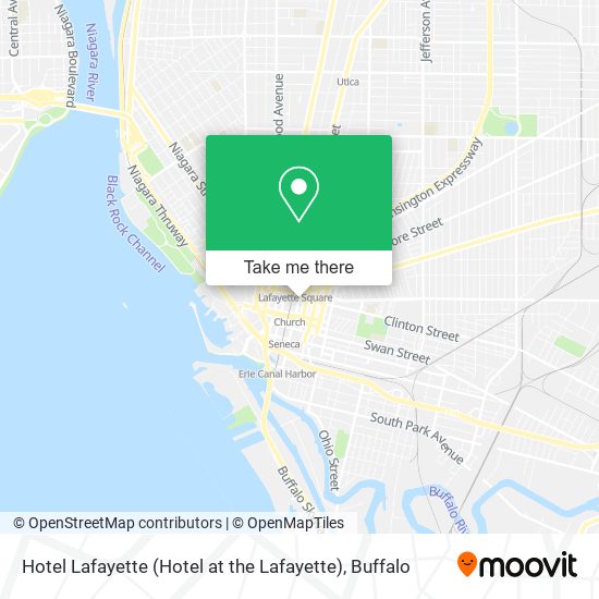 Hotel Lafayette (Hotel at the Lafayette) map