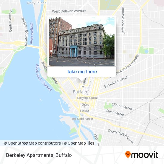 Berkeley Apartments map