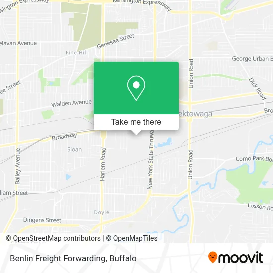 Benlin Freight Forwarding map