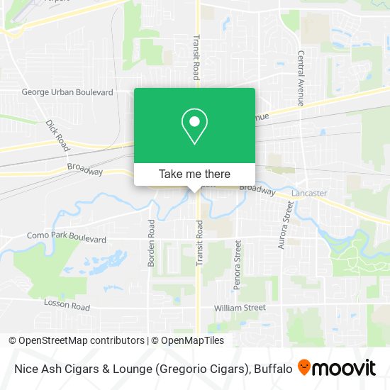 Nice Ash Cigars & Lounge (Gregorio Cigars) map