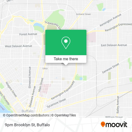 Mapa de 9pm Brooklyn St