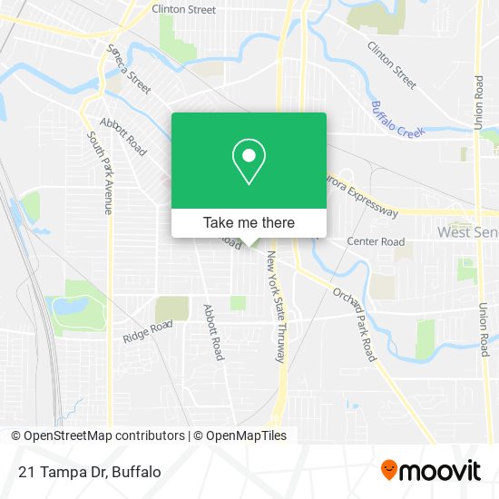 21 Tampa Dr map