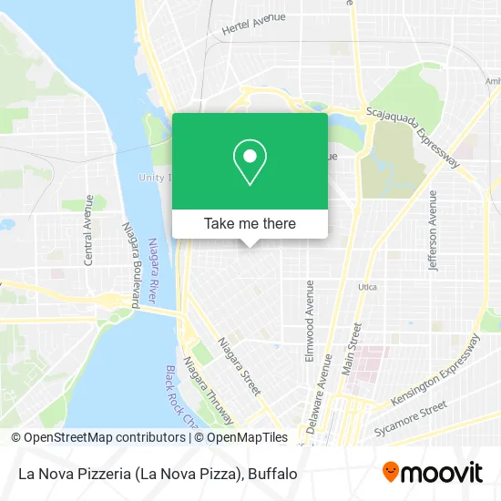 Mapa de La Nova Pizzeria (La Nova Pizza)