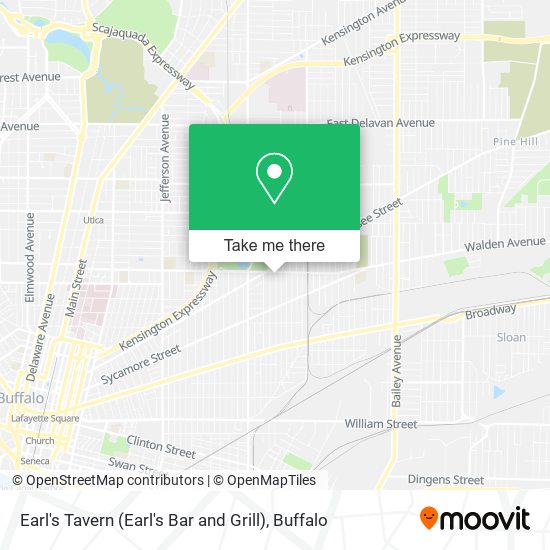 Mapa de Earl's Tavern (Earl's Bar and Grill)