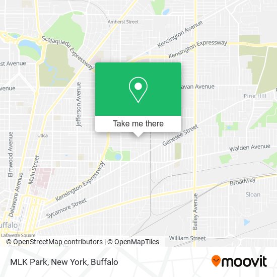 MLK Park, New York map