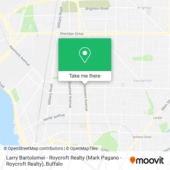 Larry Bartolomei - Roycroft Realty (Mark Pagano - Roycroft Realty) map