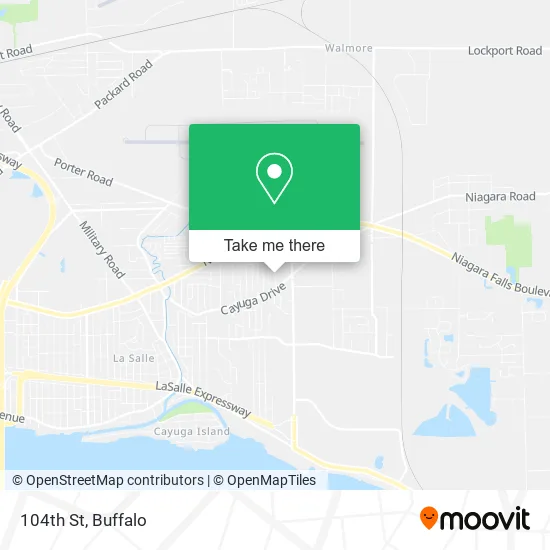104th St map