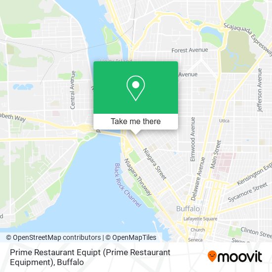 Mapa de Prime Restaurant Equipt (Prime Restaurant Equipment)