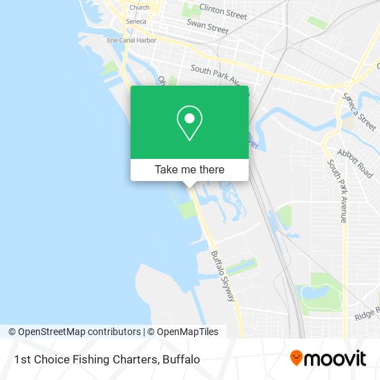 1st Choice Fishing Charters map