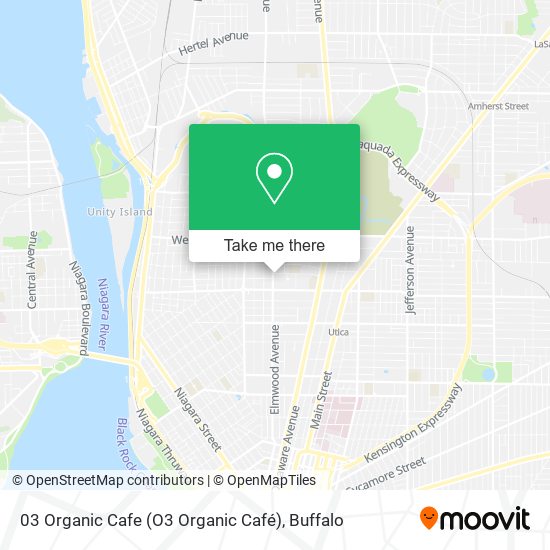 Mapa de 03 Organic Cafe (O3 Organic Café)