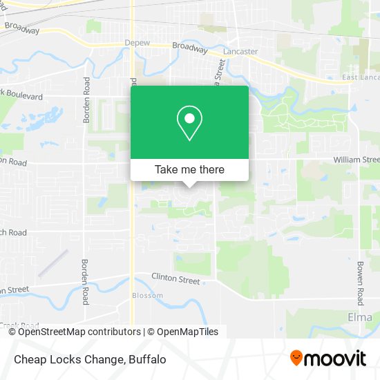 Mapa de Cheap Locks Change