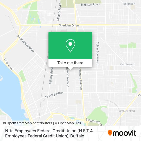 Nfta Employees Federal Credit Union (N F T A Employees Federal Credit Union) map