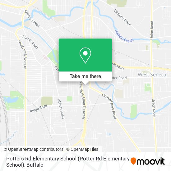 Mapa de Potters Rd Elementary School