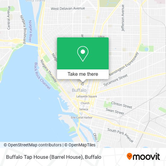 Buffalo Tap House (Barrel House) map