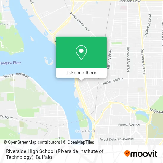 Riverside High School (Riverside Institute of Technology) map