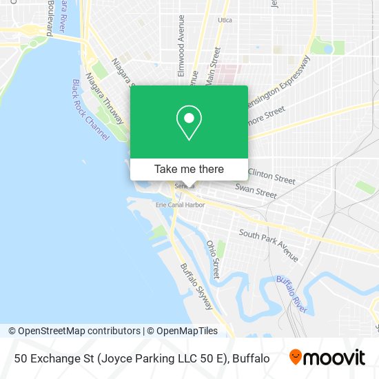 Mapa de 50 Exchange St (Joyce Parking LLC 50 E)