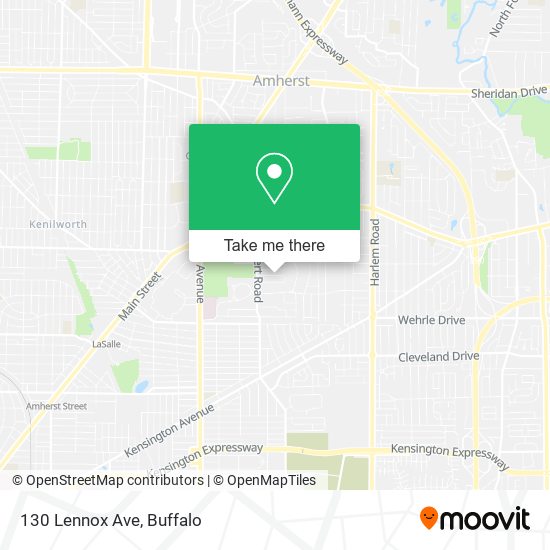 Mapa de 130 Lennox Ave