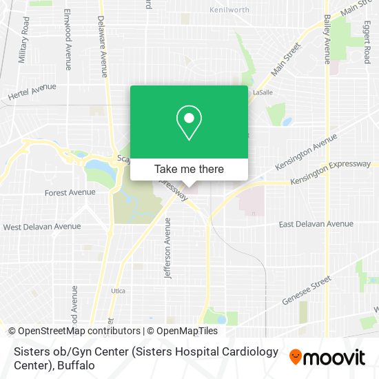 Sisters ob / Gyn Center (Sisters Hospital Cardiology Center) map