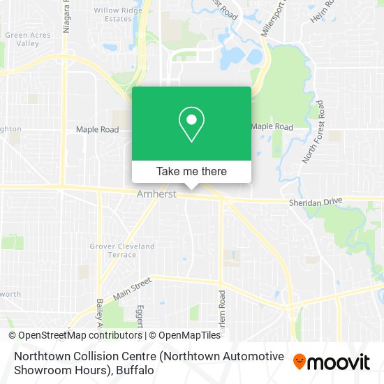 Northtown Collision Centre (Northtown Automotive Showroom Hours) map