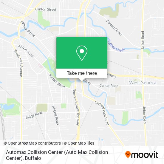 Automax Collision Center (Auto Max Collision Center) map