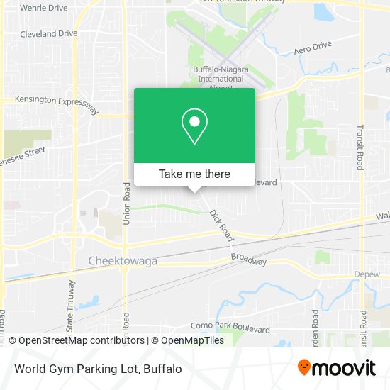 World Gym Parking Lot map