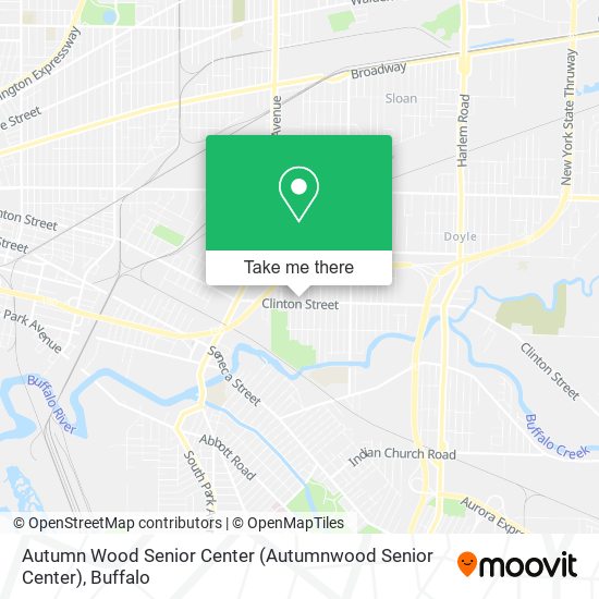 Mapa de Autumn Wood Senior Center (Autumnwood Senior Center)