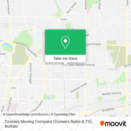 Connie's Moving Company (Connie's Radio & TV) map