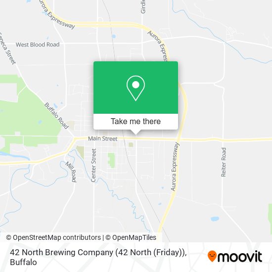 Mapa de 42 North Brewing Company (42 North (Friday))