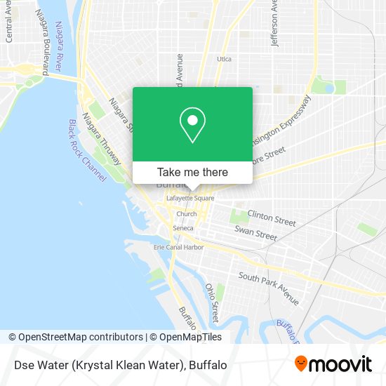 Mapa de Dse Water (Krystal Klean Water)