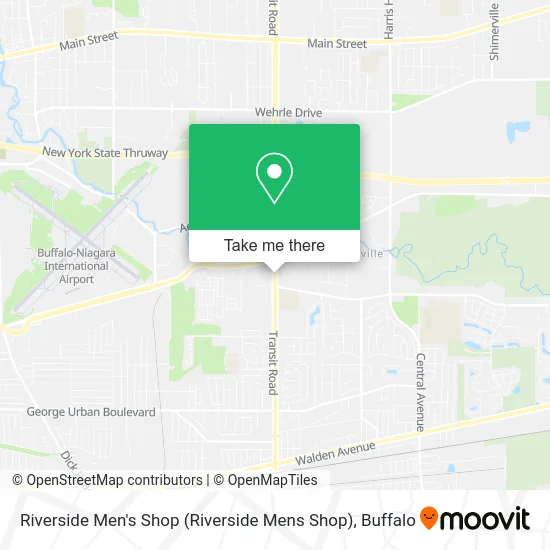 Riverside Men's Shop (Riverside Mens Shop) map