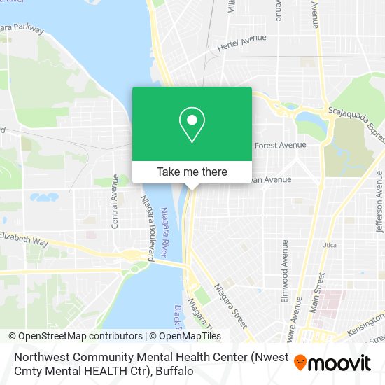 Northwest Community Mental Health Center (Nwest Cmty Mental HEALTH Ctr) map