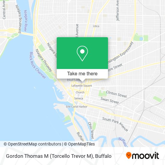 Mapa de Gordon Thomas M (Torcello Trevor M)