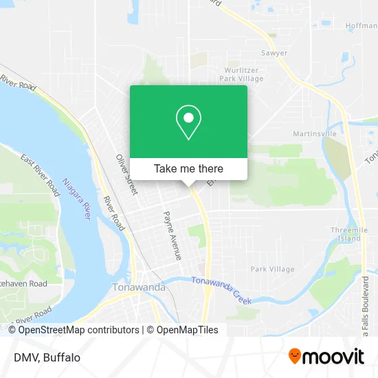 DMV map