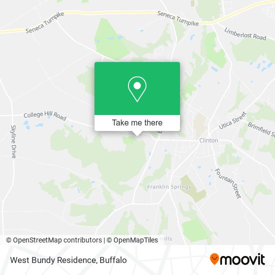 West Bundy Residence map