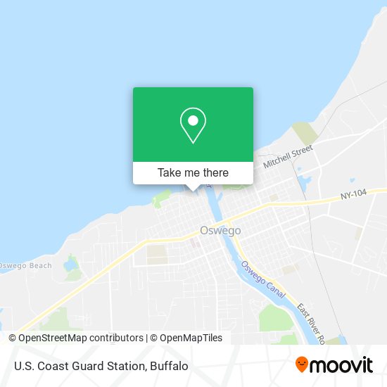 Mapa de U.S. Coast Guard Station