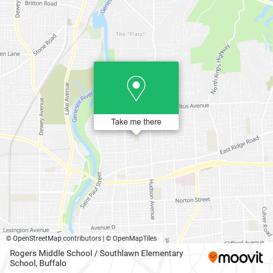 Rogers Middle School / Southlawn Elementary School map